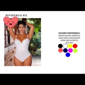 Bodysuit with internal girdle (abdominal control)